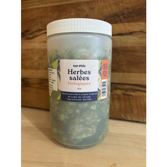 Nos fameuses herbes salées biologiques en format 1kg