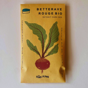 Les semences de betterave rouge bio logiques de type Detroit Dark Red de la ferme Les bons plans à Chambord sont sucrées à souhait